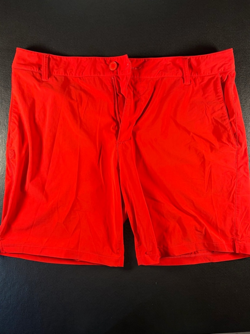RHONE Men's Golf Shorts in Bright Red